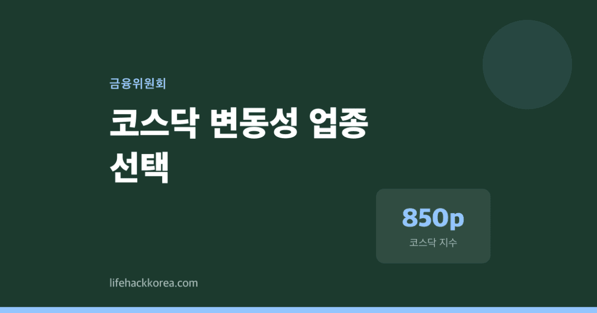 코스닥 1년 37% 올랐다 46% 내려앉았다